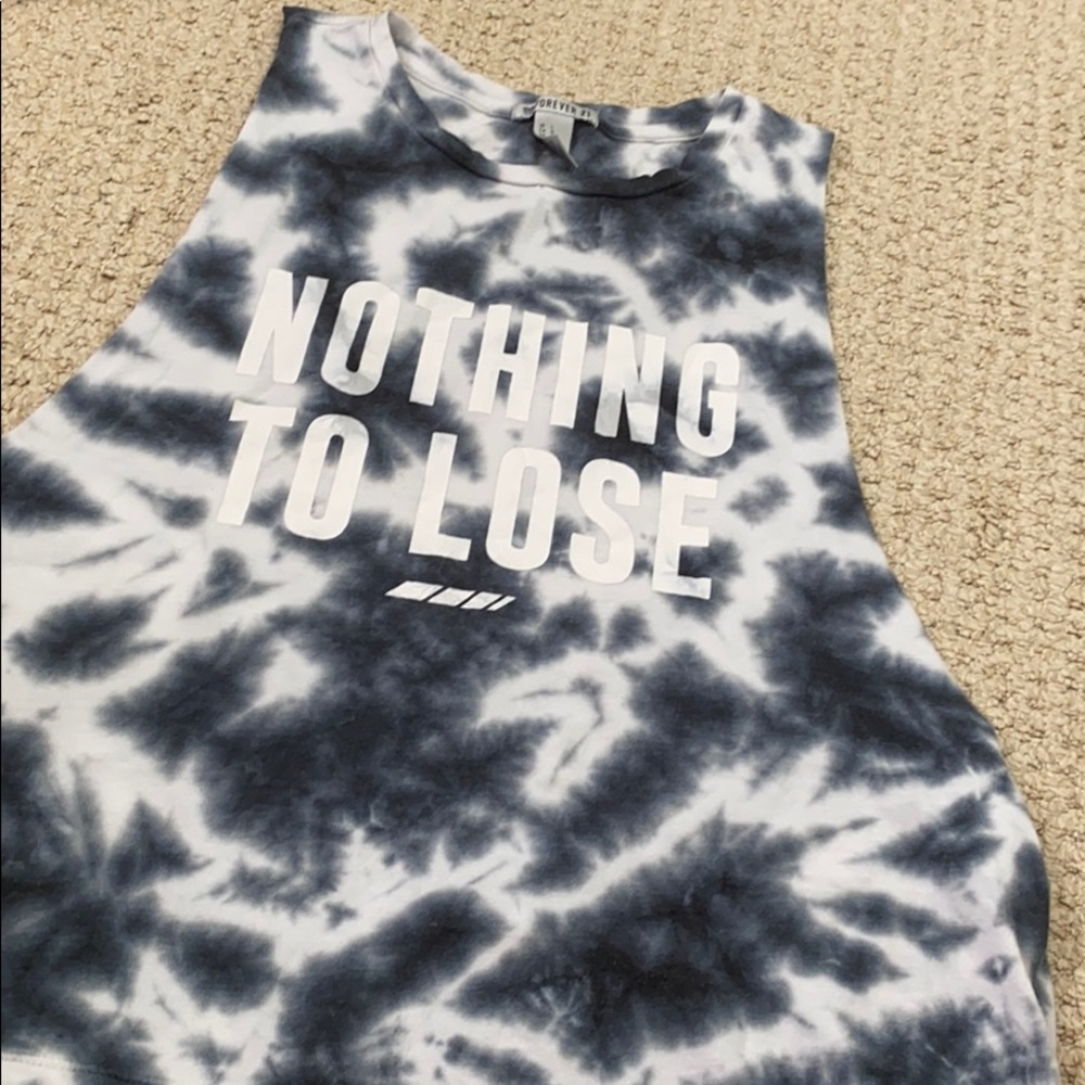 forever 21 large muscle tee